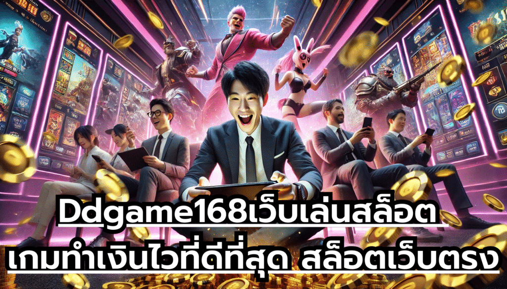Ddgame168เว็บเล่นสล็อต เกมทำเงินไวที่ดีที่สุด สล็อตเว็บตรงแตกหนักสุด ระบบฝากถอน ไม่มีขั้นต่ำ