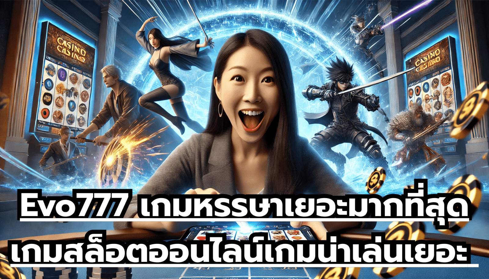 Evo777 เกมหรรษาเยอะมากที่สุดในโลก เกมสล็อตออนไลน์ เกมน่าเล่นเยอะ โบนัสจัดหนัก